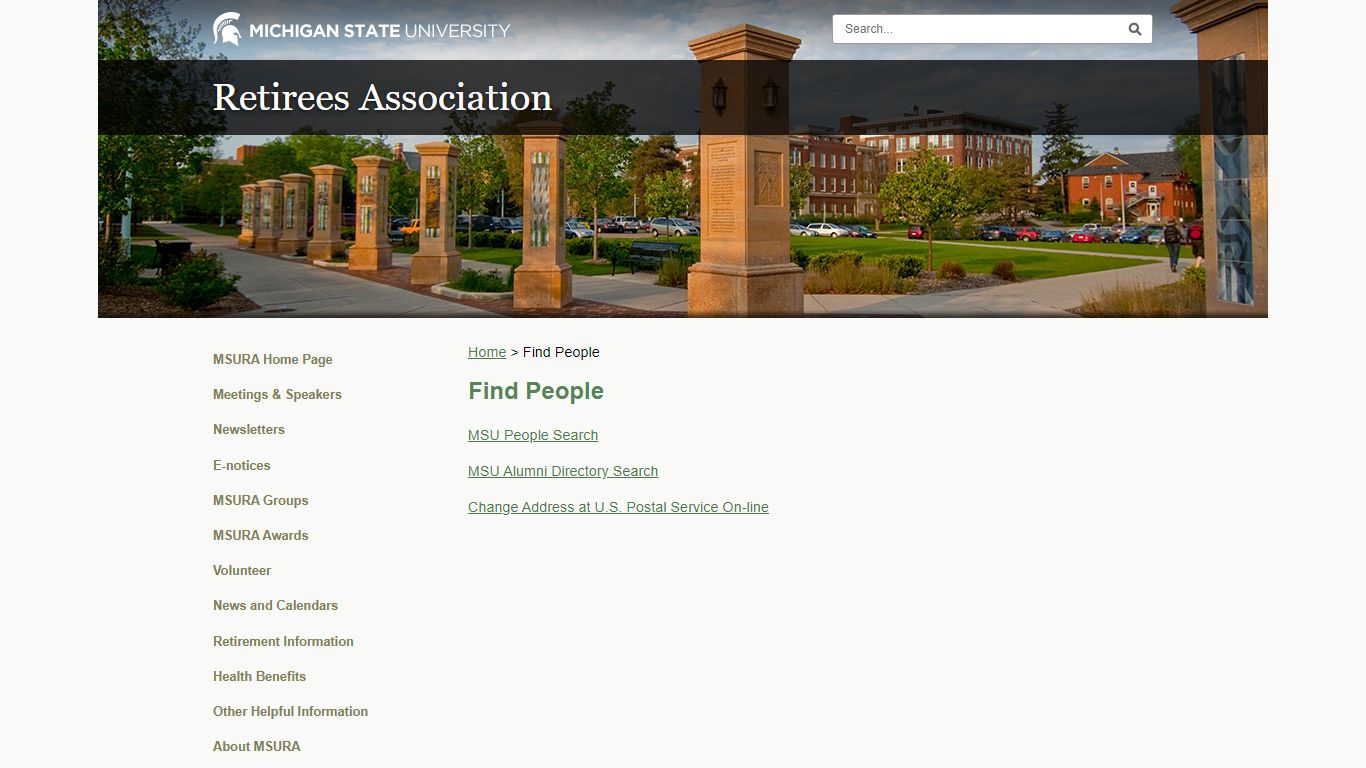 Find People | Michigan State University